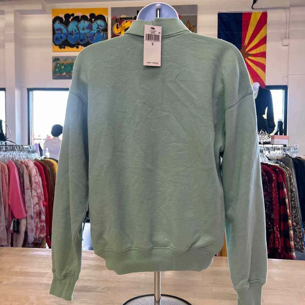 Polo Ralph Lauren Women's Lightweight Fleece Quarter-Zip Sweatshirt - Picture 2 of 5